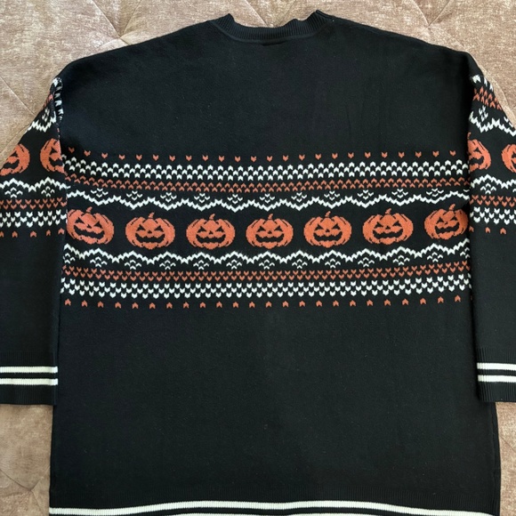 Torrid pumpkin Halloween long cardigan sweater 0x - Picture 6 of 6